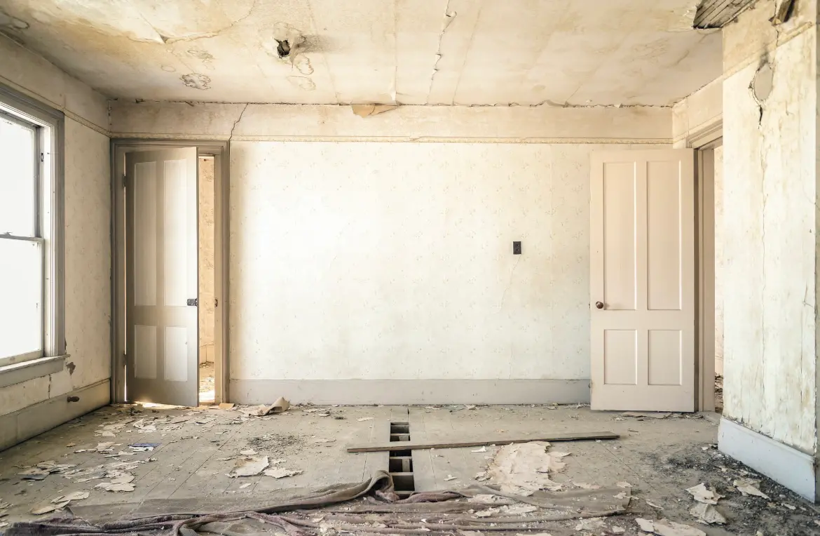 Waste disposal crew managing a cleanout project in Bradley Beach